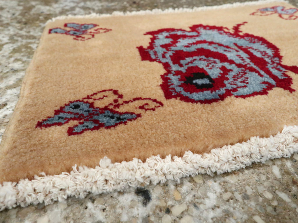 Vintage Persian Pictorial Baluch Rug (Pair: 1 of 2), No.24907 - Galerie Shabab