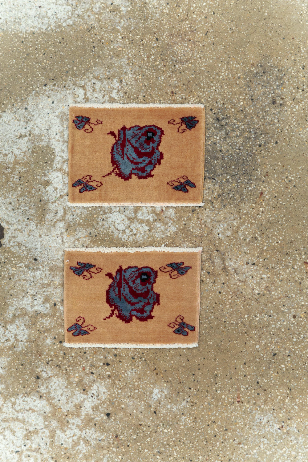 Vintage Persian Pictorial Baluch Rug (Pair: 1 of 2), No.24907 - Galerie Shabab