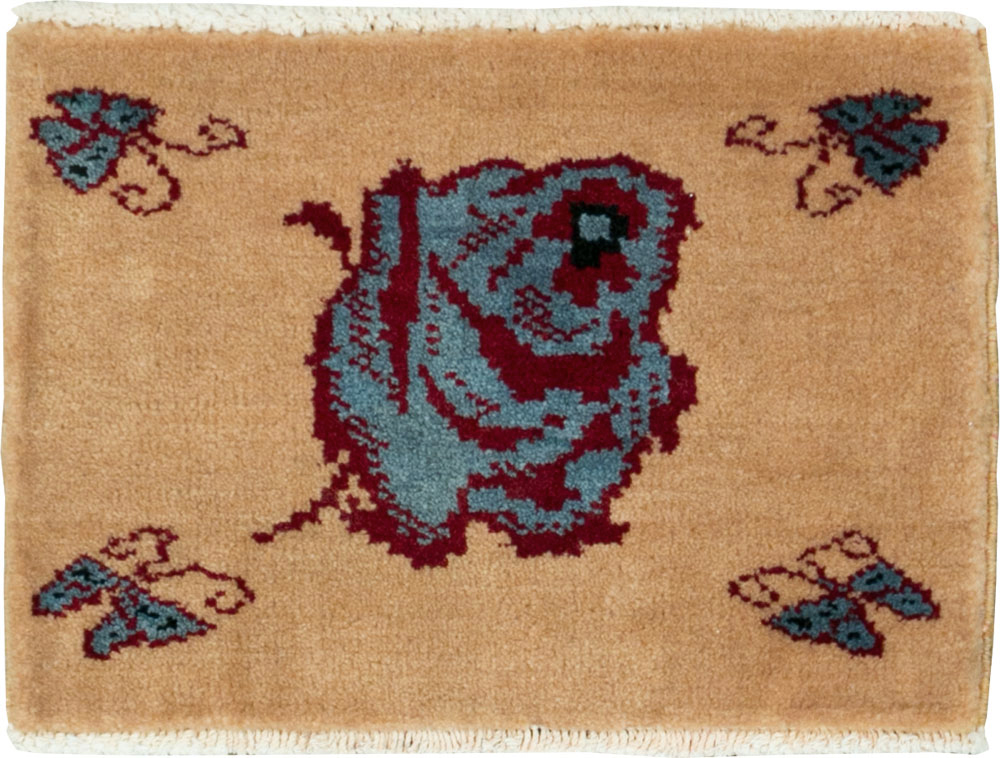 Vintage Persian Pictorial Baluch Rug (Pair: 2 of 2), No.24915 - Galerie Shabab