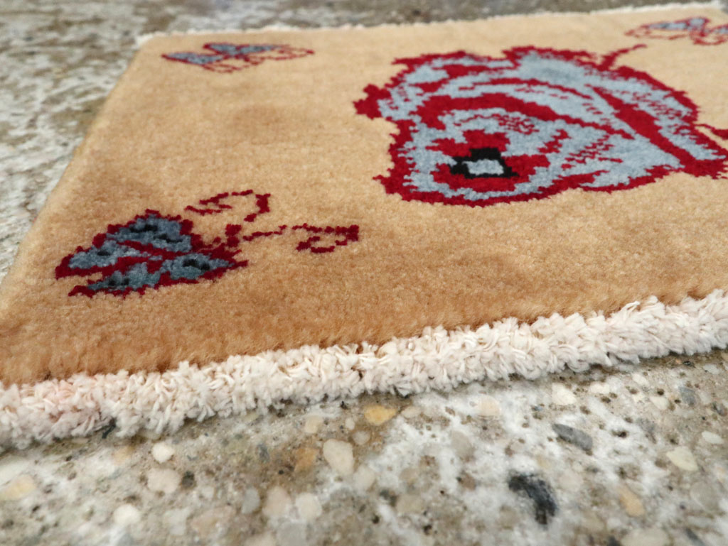 Vintage Persian Pictorial Baluch Rug (Pair: 2 of 2), No.24915 - Galerie Shabab