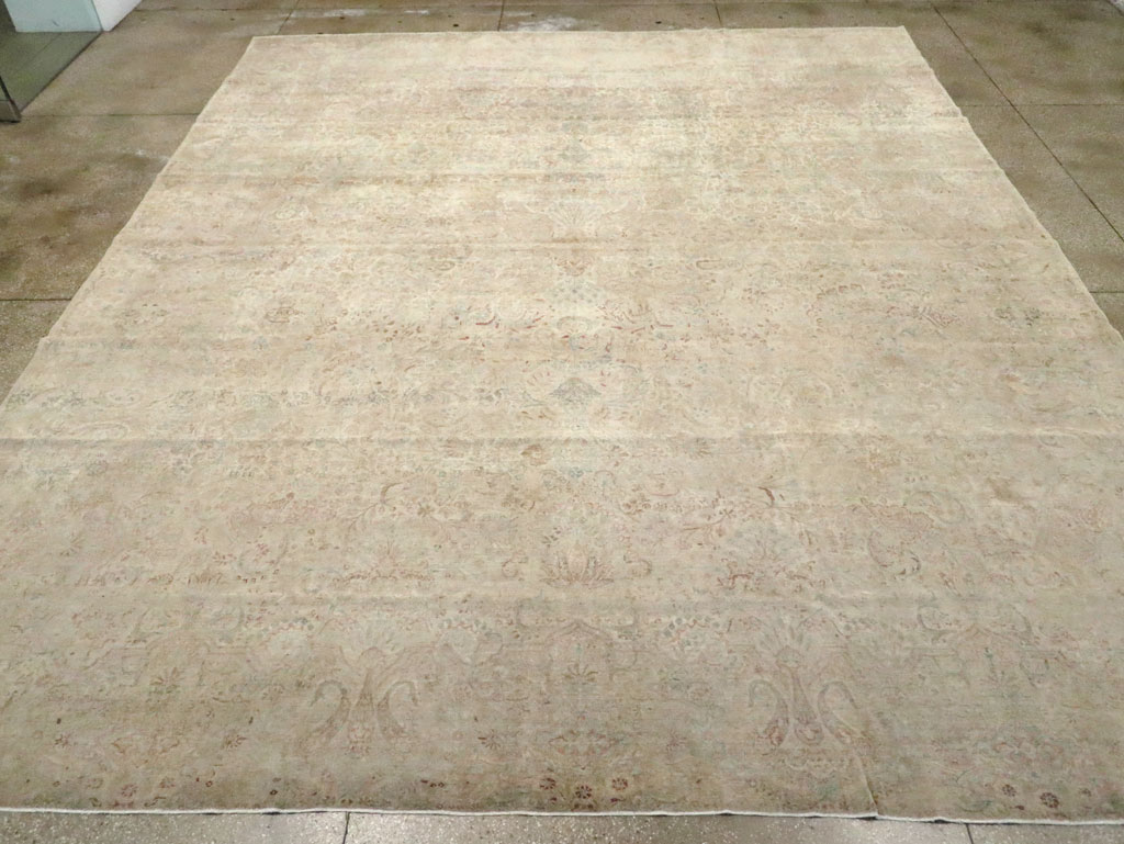 Antique Persian Lavar Kerman Carpet, No.24938 - Galerie Shabab