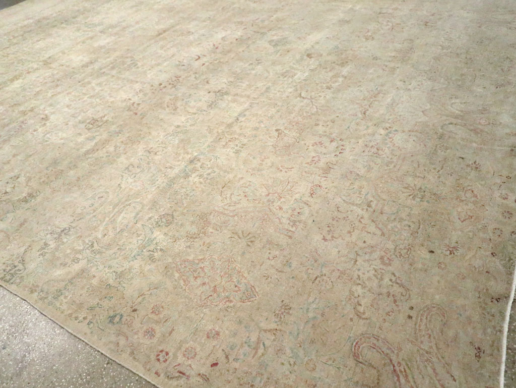 Antique Persian Lavar Kerman Carpet, No.24938 - Galerie Shabab