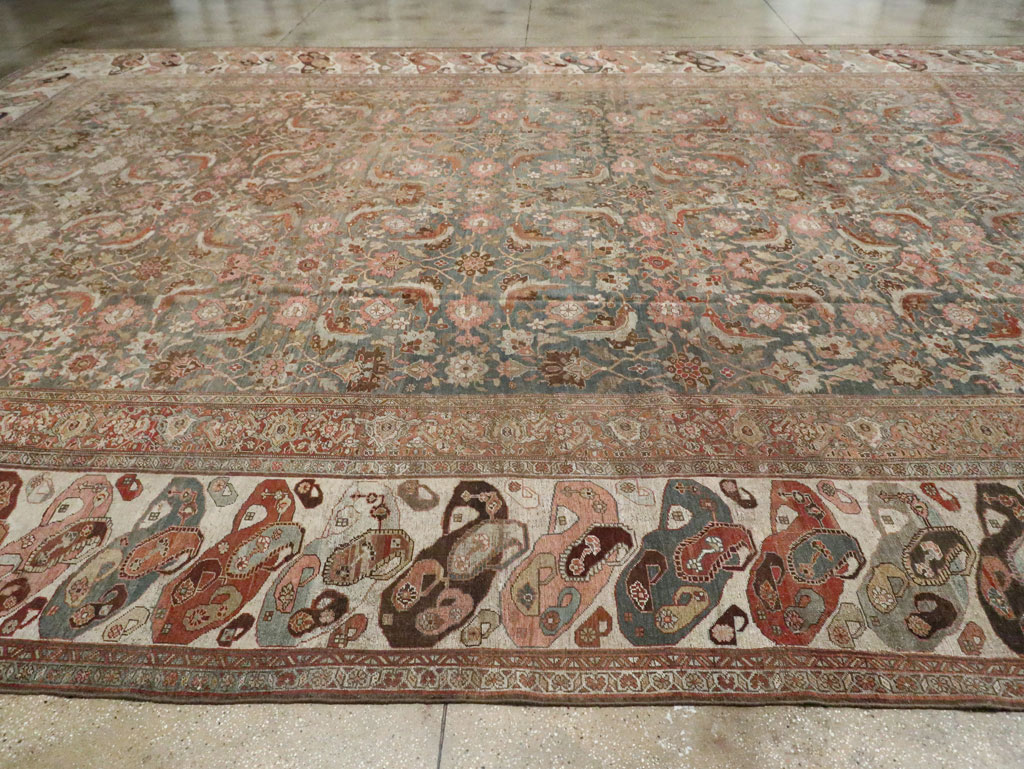 Antique Persian Bidjar Oversize Carpet, No.24945 - Galerie Shabab