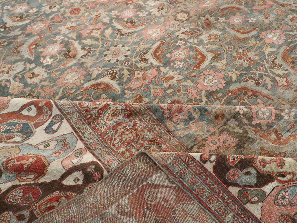 Antique Persian Bidjar Oversize Carpet, No.24945 - Galerie Shabab