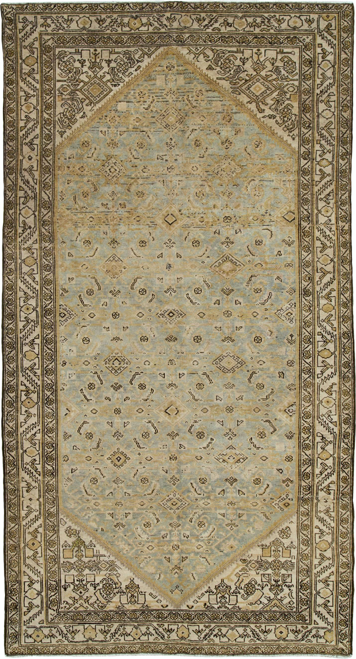 Vintage Persian Malayer Gallery Carpet, No.24954 - Galerie Shabab