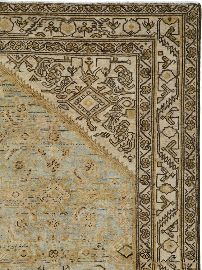 Vintage Persian Malayer Gallery Carpet, No.24954 - Galerie Shabab