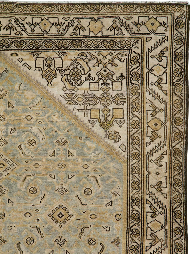 Vintage Persian Malayer Gallery Carpet, No.24954 - Galerie Shabab