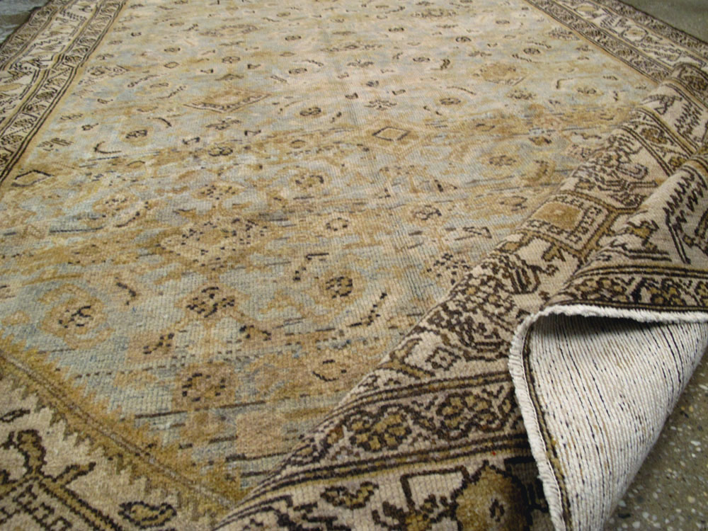 Vintage Persian Malayer Gallery Carpet, No.24954 - Galerie Shabab