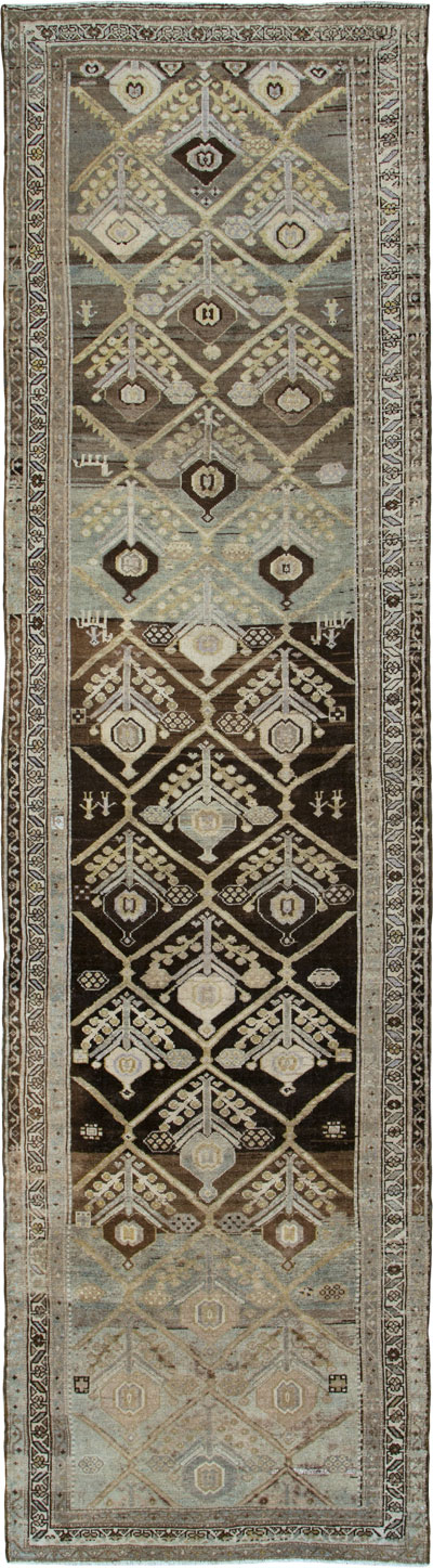 Vintage Persian Malayer Runner, No.24956 - Galerie Shabab
