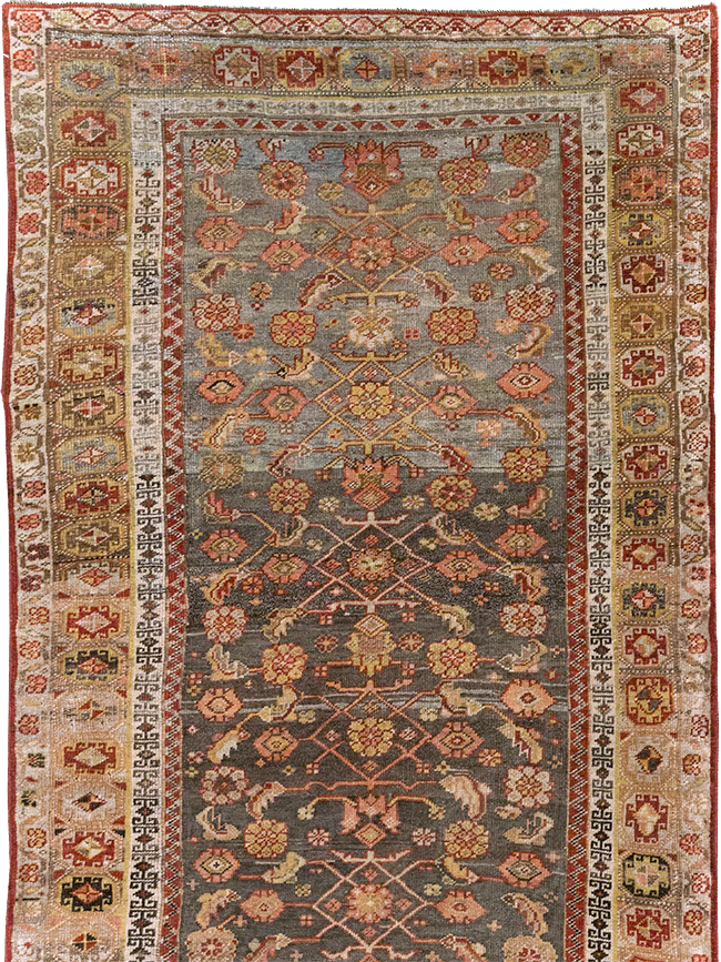 Antique Persian Bidjar Runner, No.24957 - Galerie Shabab