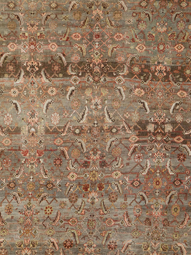 Antique Persian Bidjar Carpet, No.24959 - Galerie Shabab