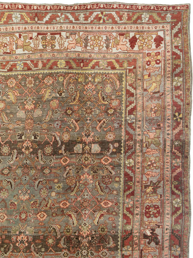 Antique Persian Bidjar Carpet, No.24959 - Galerie Shabab