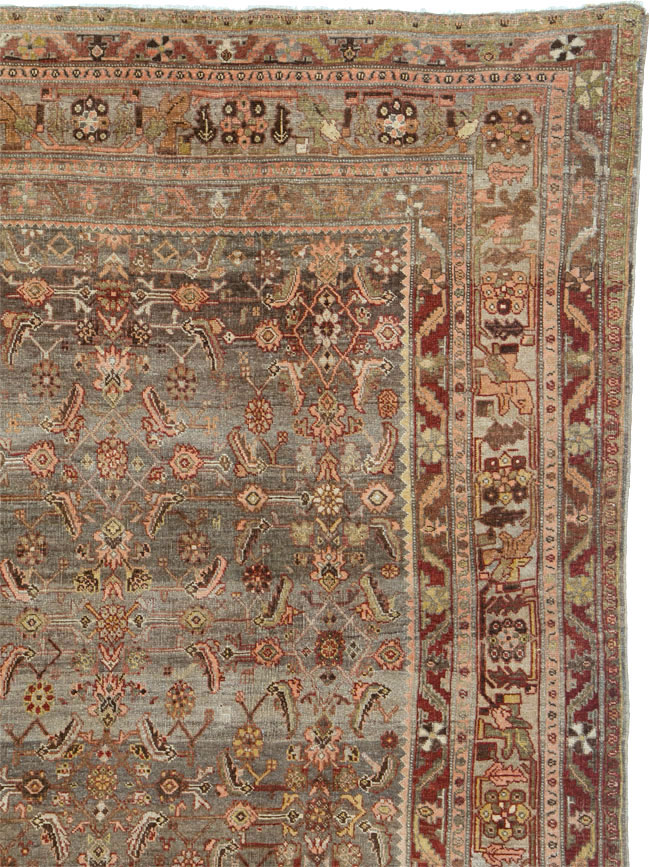 Antique Persian Bidjar Carpet, No.24959 - Galerie Shabab
