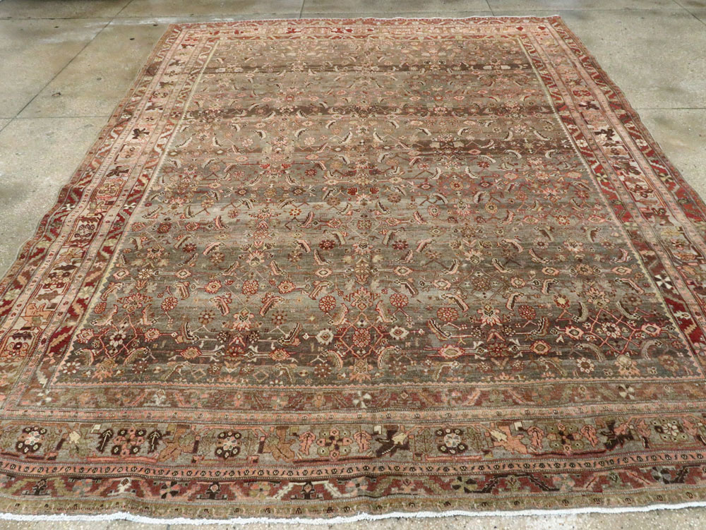 Antique Persian Bidjar Carpet, No.24959 - Galerie Shabab