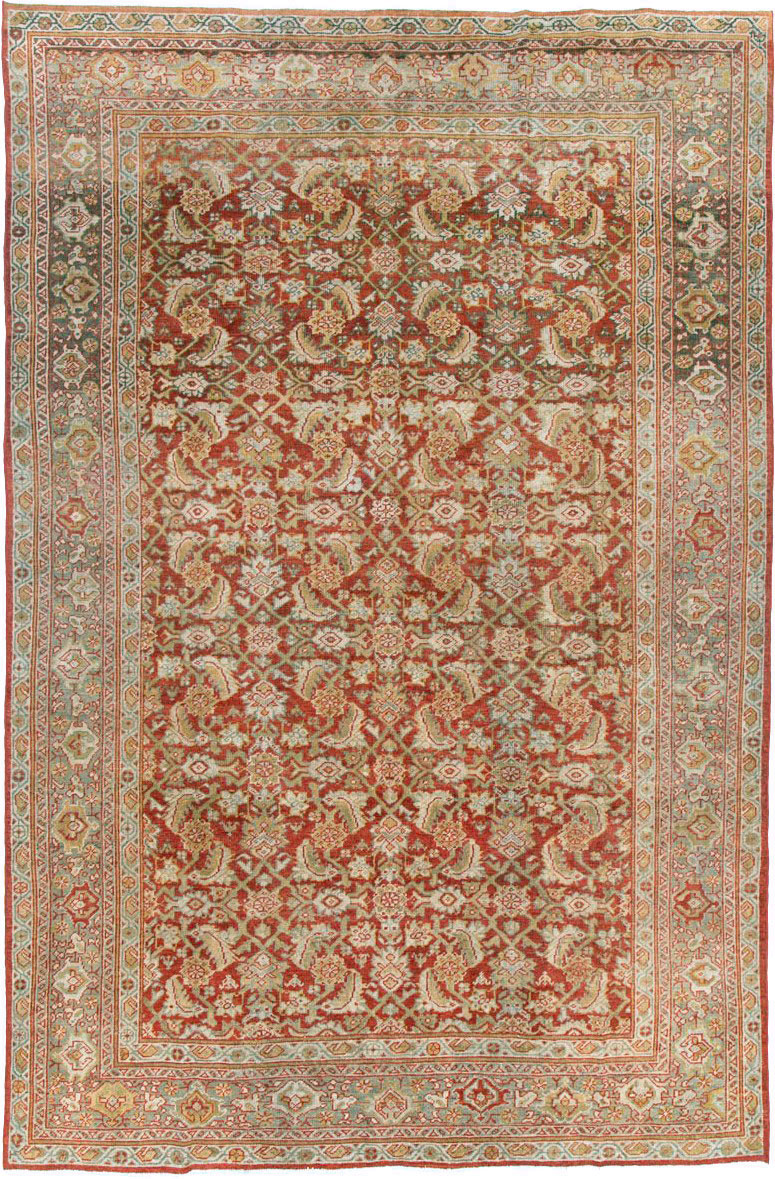 Antique Persian Mahal Carpet, No.24961 - Galerie Shabab