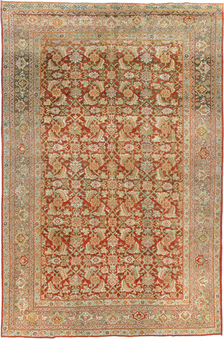 Antique Persian Mahal Carpet, No.24961 - Galerie Shabab