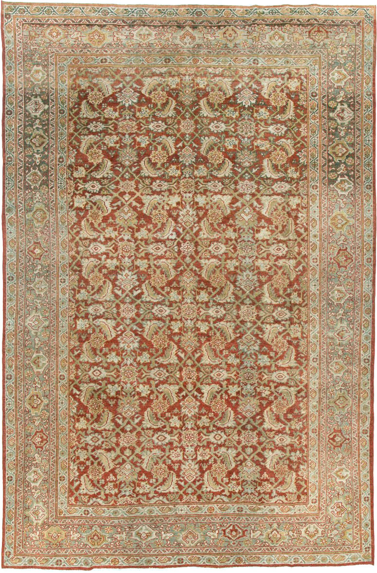 Antique Persian Mahal Carpet, No.24961 - Galerie Shabab