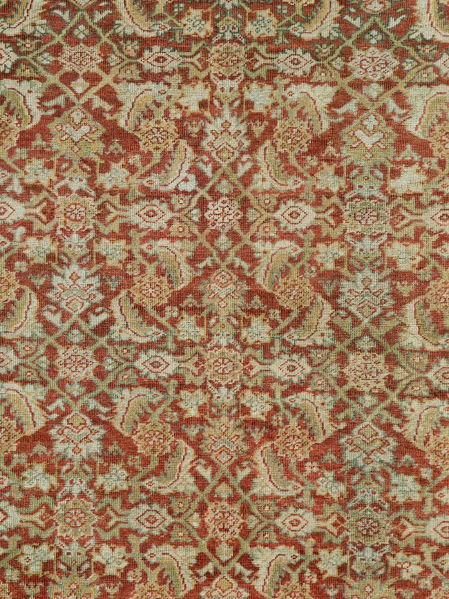 Antique Persian Mahal Carpet, No.24961 - Galerie Shabab
