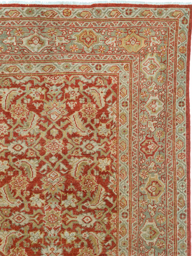 Antique Persian Mahal Carpet, No.24961 - Galerie Shabab