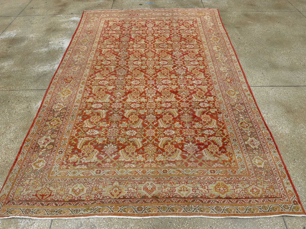 Antique Persian Mahal Carpet, No.24961 - Galerie Shabab