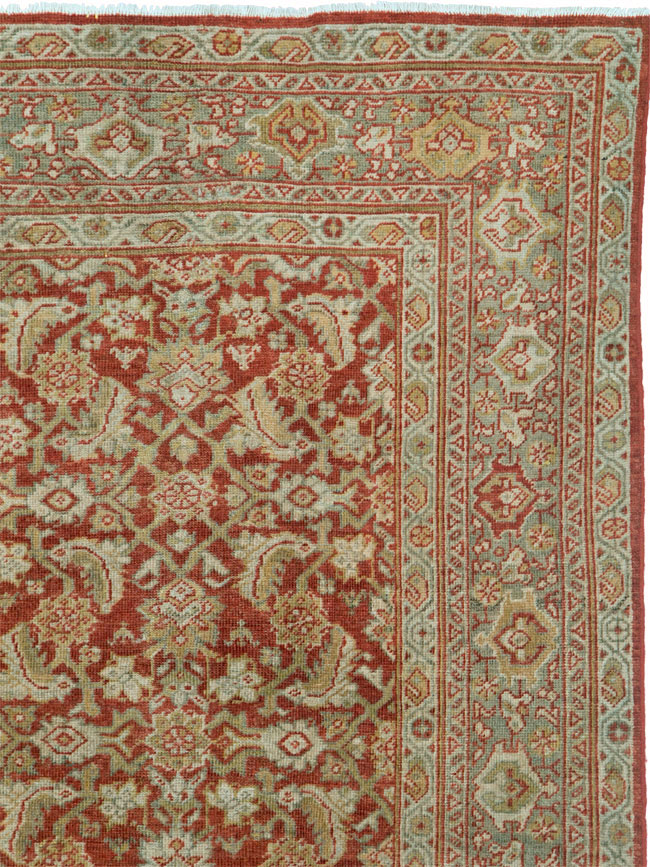 Antique Persian Mahal Carpet, No.24961 - Galerie Shabab