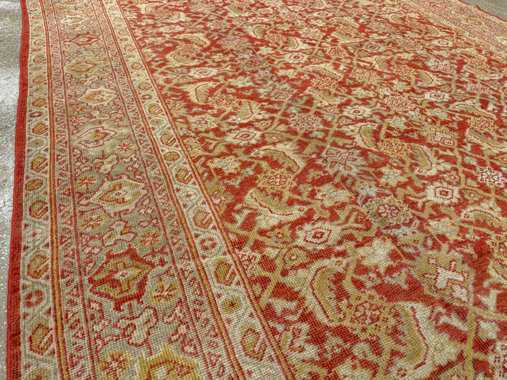 Antique Persian Mahal Carpet, No.24961 - Galerie Shabab