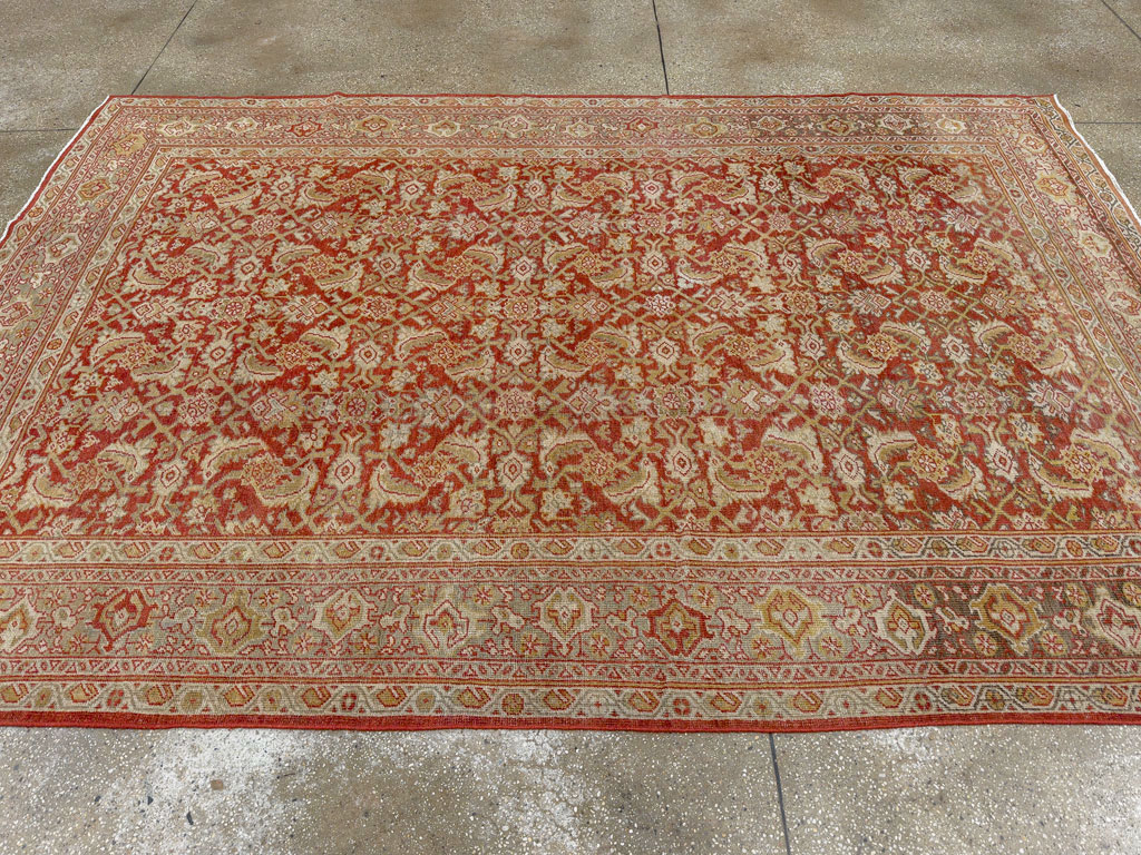 Antique Persian Mahal Carpet, No.24961 - Galerie Shabab