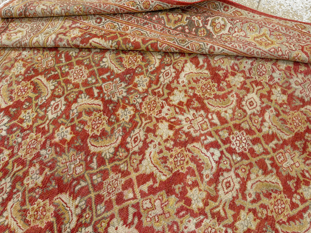 Antique Persian Mahal Carpet, No.24961 - Galerie Shabab