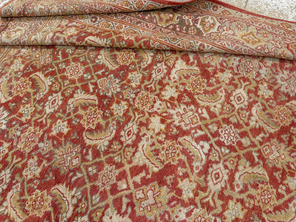 Antique Persian Mahal Carpet, No.24961 - Galerie Shabab