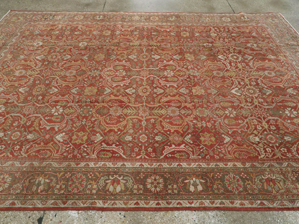 Antique Persian Mahal Carpet, No.24962 - Galerie Shabab