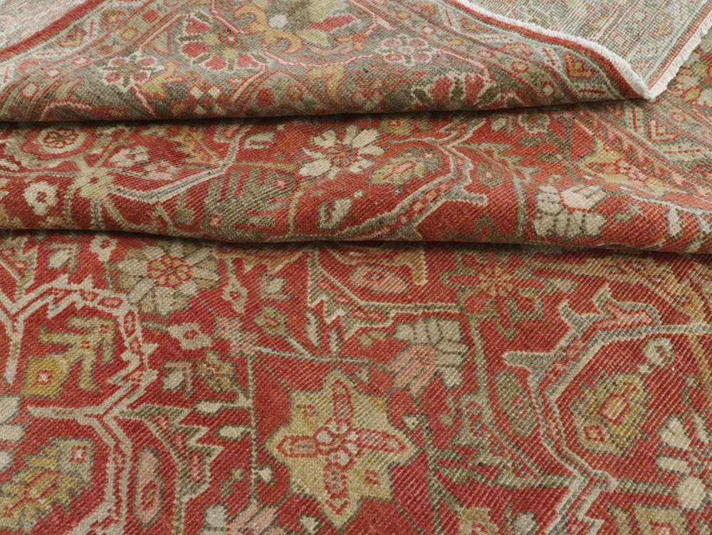 Antique Persian Mahal Carpet, No.24962 - Galerie Shabab