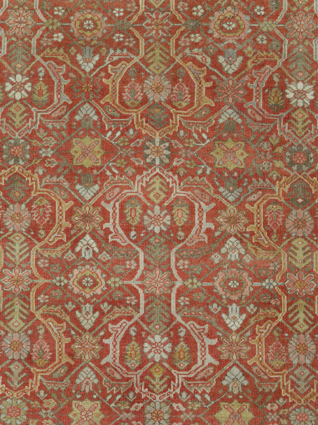 Antique Persian Mahal Carpet, No.24962 - Galerie Shabab