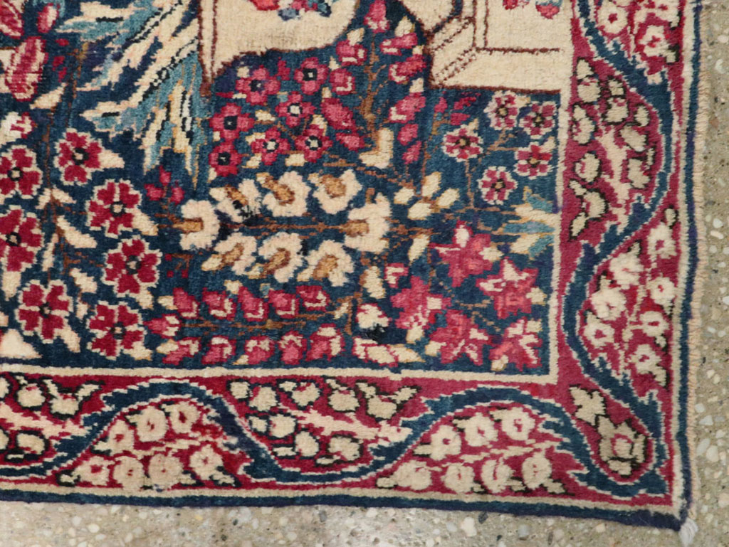 Antique Persian Lavar Kerman Rug, No.24995 - Galerie Shabab