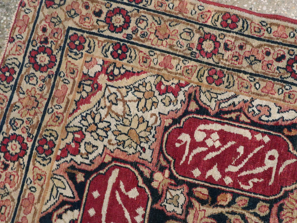Antique Persian Lavar Kerman Rug, No.24996 - Galerie Shabab