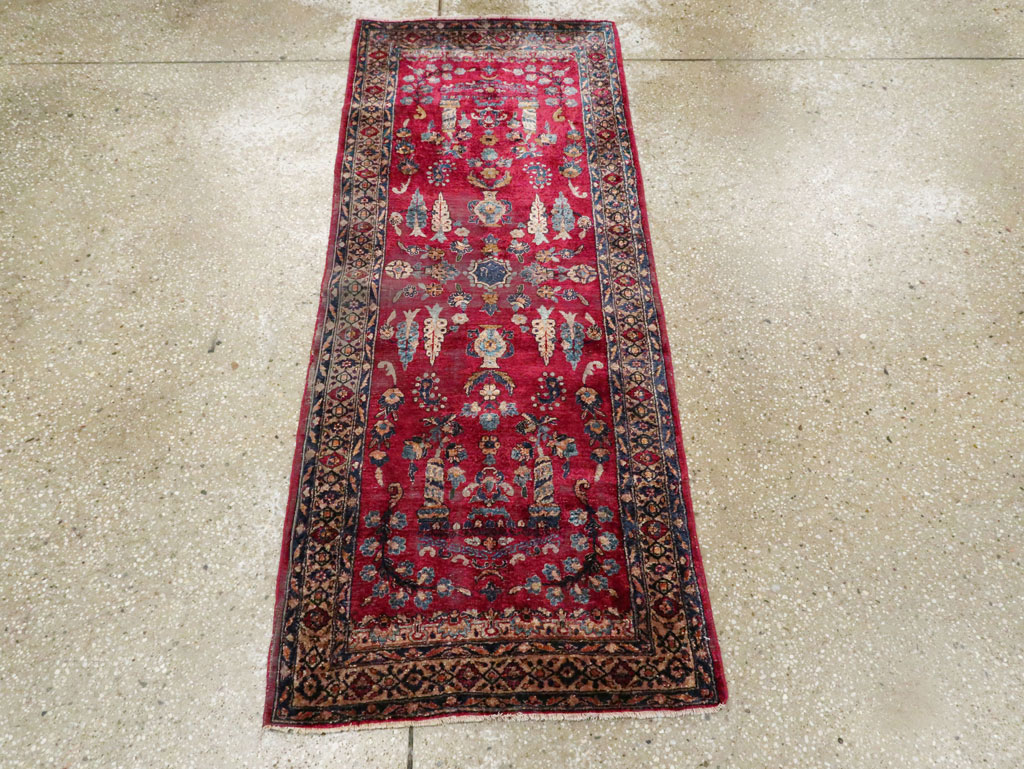 Antique Persian Silk Kashan Rug, No.24997 - Galerie Shabab