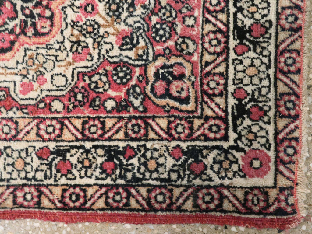 Antique Persian Lavar Kerman Rug, No.25003 - Galerie Shabab