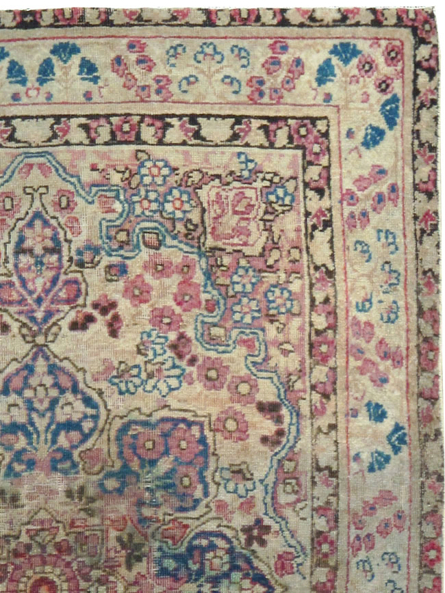 Antique Persian Lavar Kerman Rug, No.25007 - Galerie Shabab