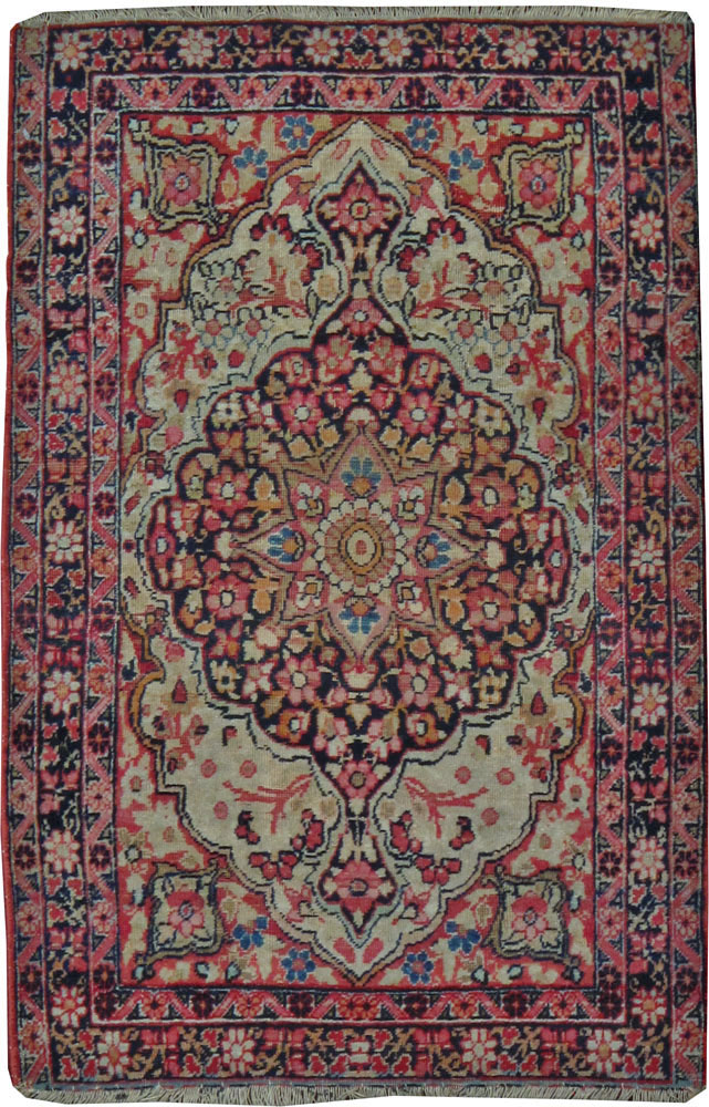 Antique Persian Lavar Kerman Rug, No.25008 - Galerie Shabab