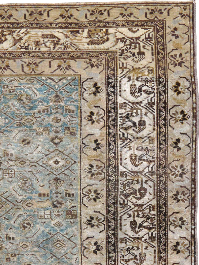 Vintage Persian Malayer Carpet, No.25031 - Galerie Shabab