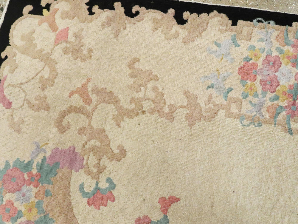 Antique Chinese Art Deco Rug, No.25034 - Galerie Shabab