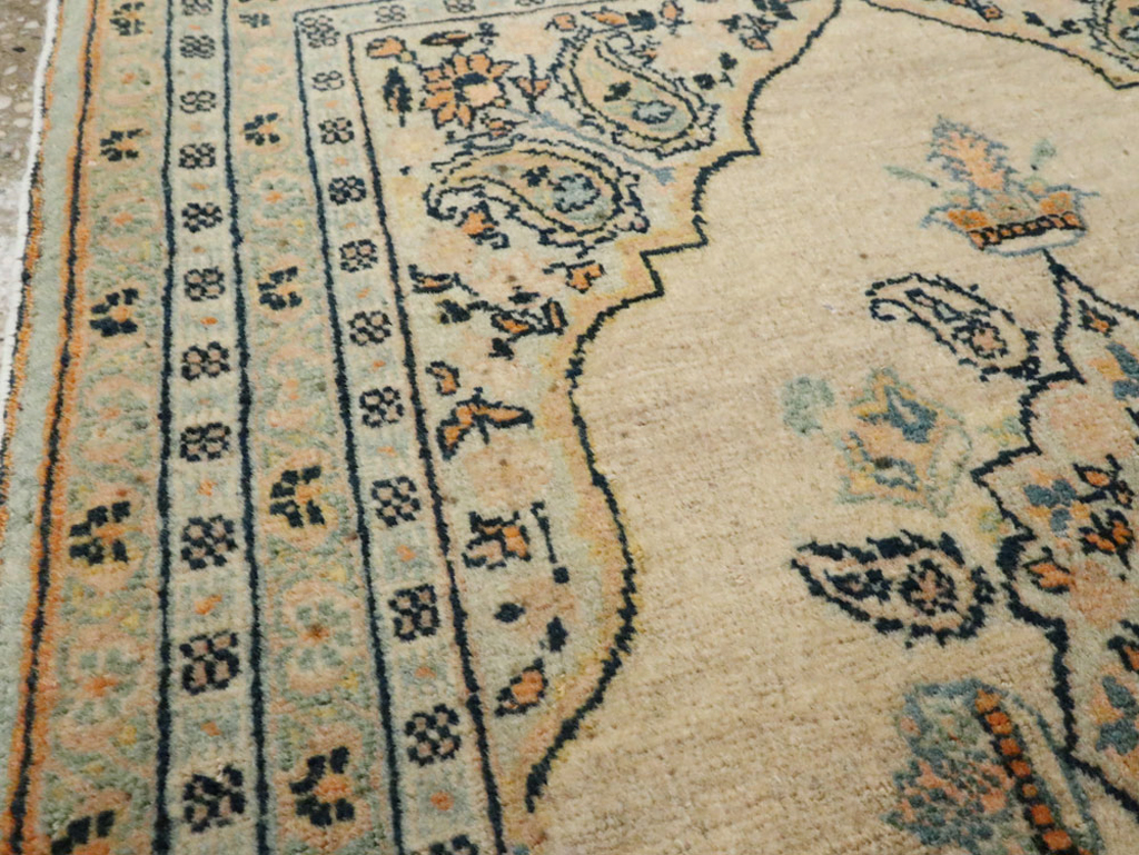 Antique Persian Tabriz Hagi Jalili Rug, No.25041 - Galerie Shabab