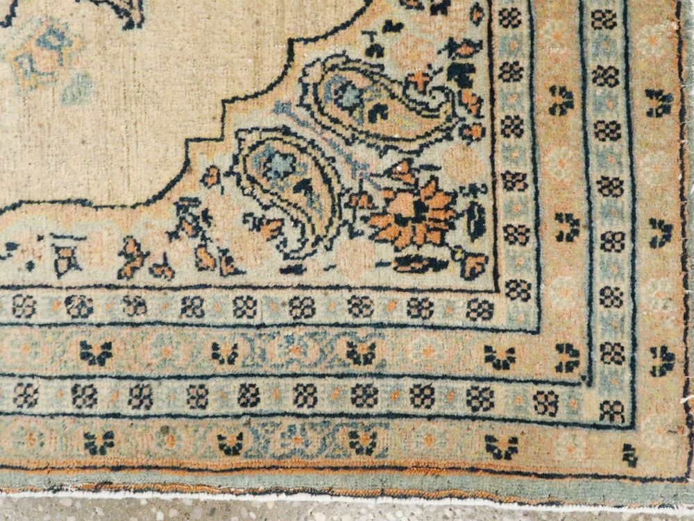Antique Persian Tabriz Hagi Jalili Rug, No.25041 - Galerie Shabab