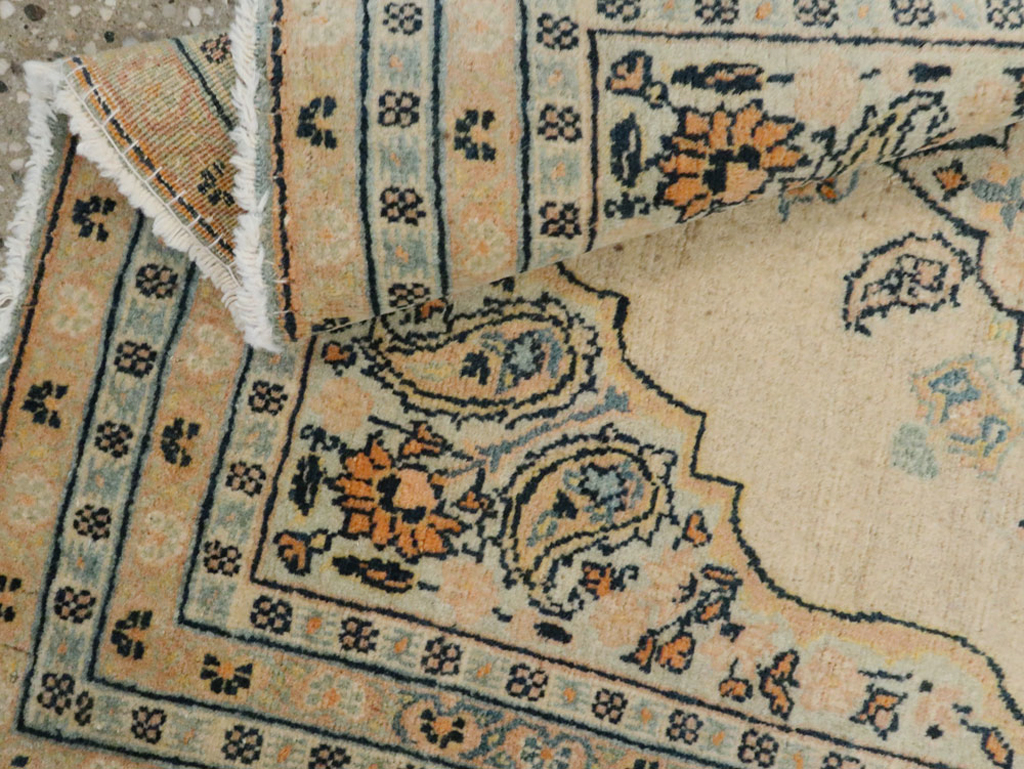 Antique Persian Tabriz Hagi Jalili Rug, No.25041 - Galerie Shabab