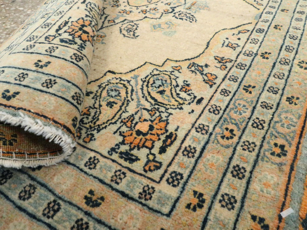 Antique Persian Tabriz Hagi Jalili Rug, No.25041 - Galerie Shabab