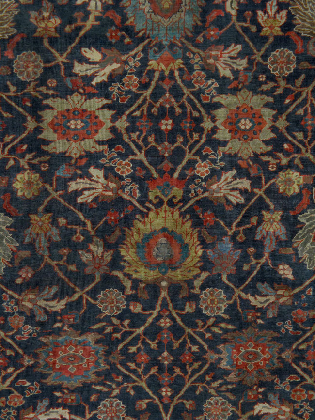 Antique Persian Sultanbad Carpet, No.25042 - Galerie Shabab