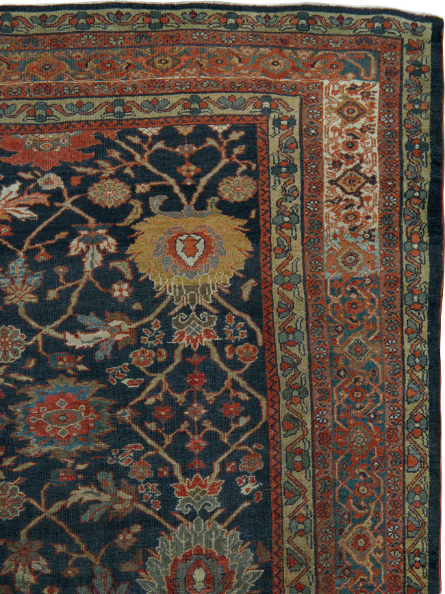 Antique Persian Sultanbad Carpet, No.25042 - Galerie Shabab