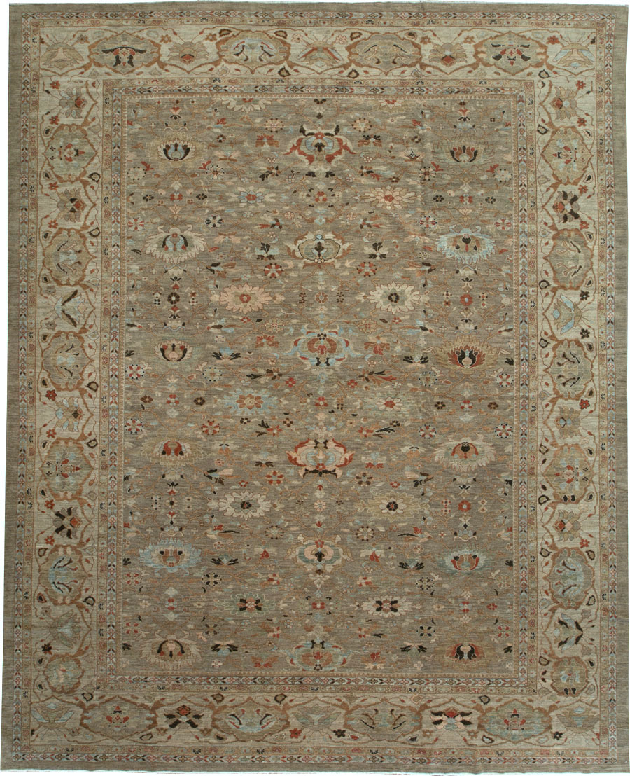 Antique Persian Mahal Carpet, No.25050 - Galerie Shabab