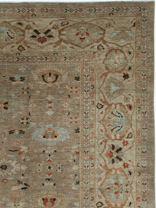 Antique Persian Mahal Carpet, No.25050 - Galerie Shabab