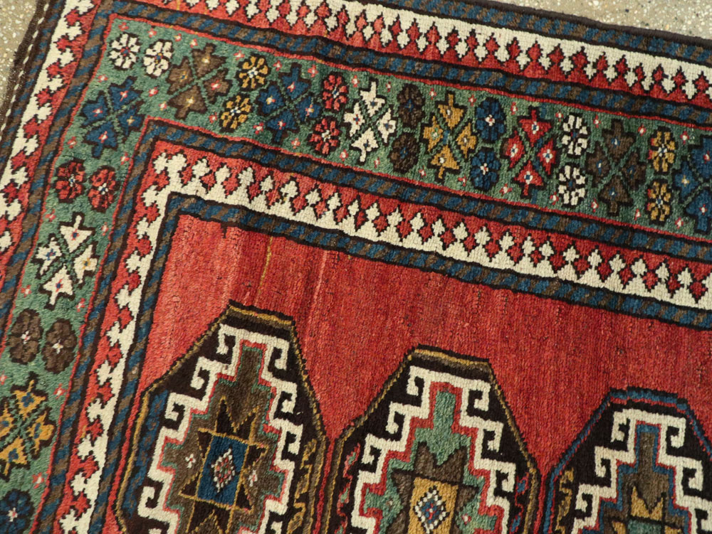 Antique Persian Kurdish Runner, No.25053 - Galerie Shabab
