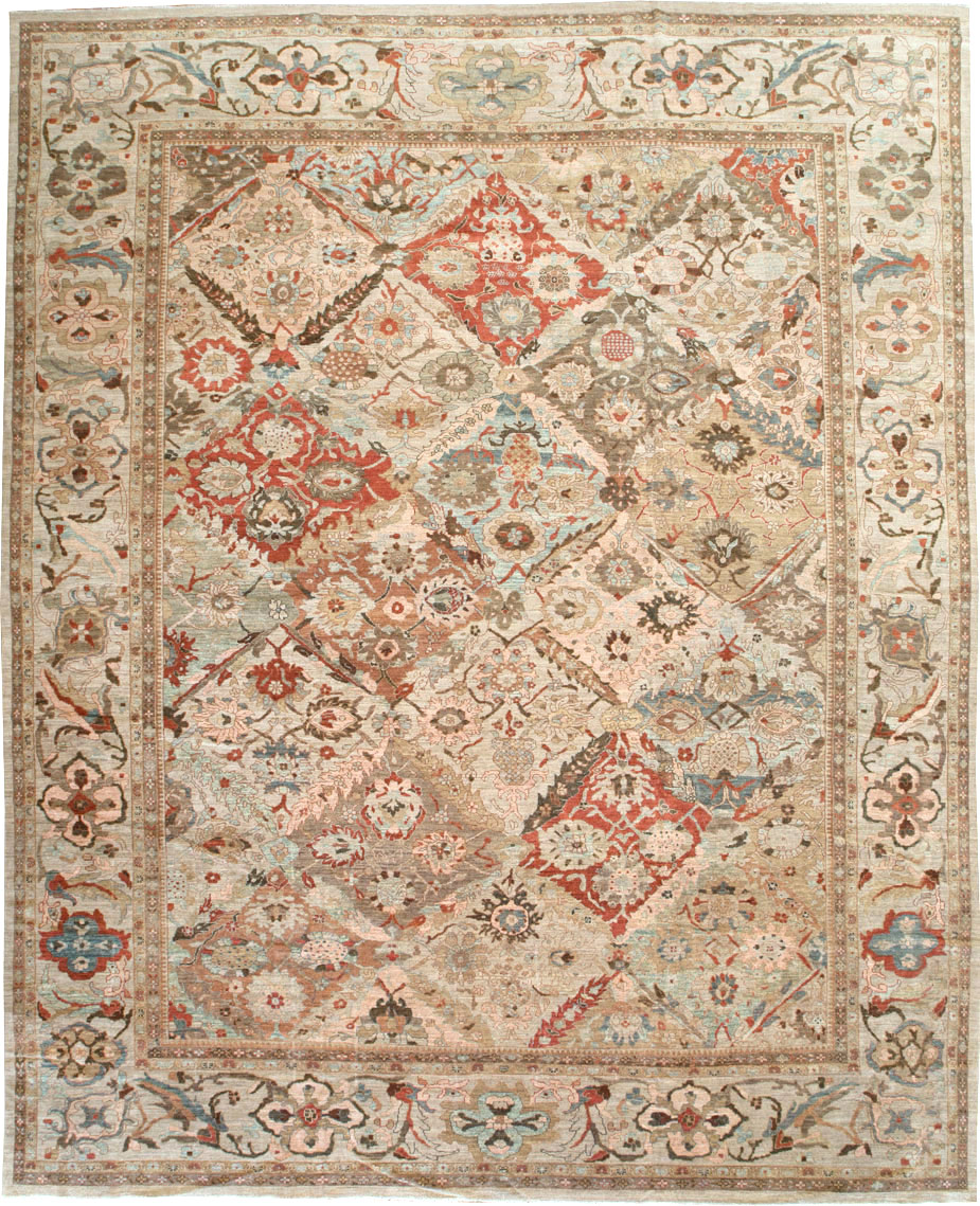 Modern Persian Sultanabad Oversize Carpet, No.25072 - Galerie Shabab